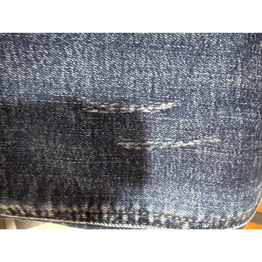 Judy Blue 20W Blue Flare Jeans High Waist Tummy Control Butt Lifting Raw Hem New - Picture 11 of 11